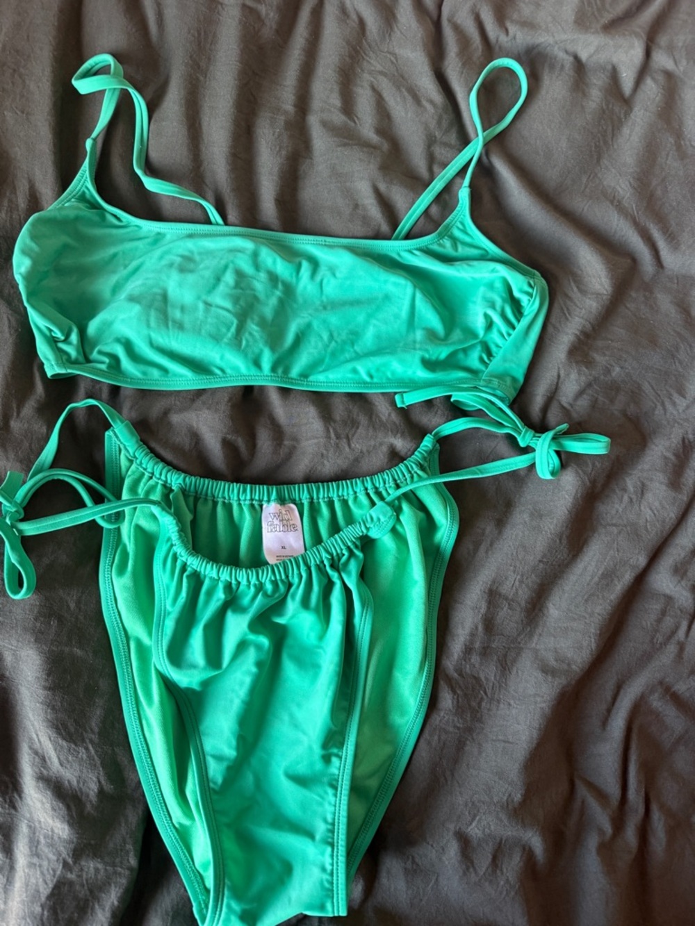 Green Target Bikini